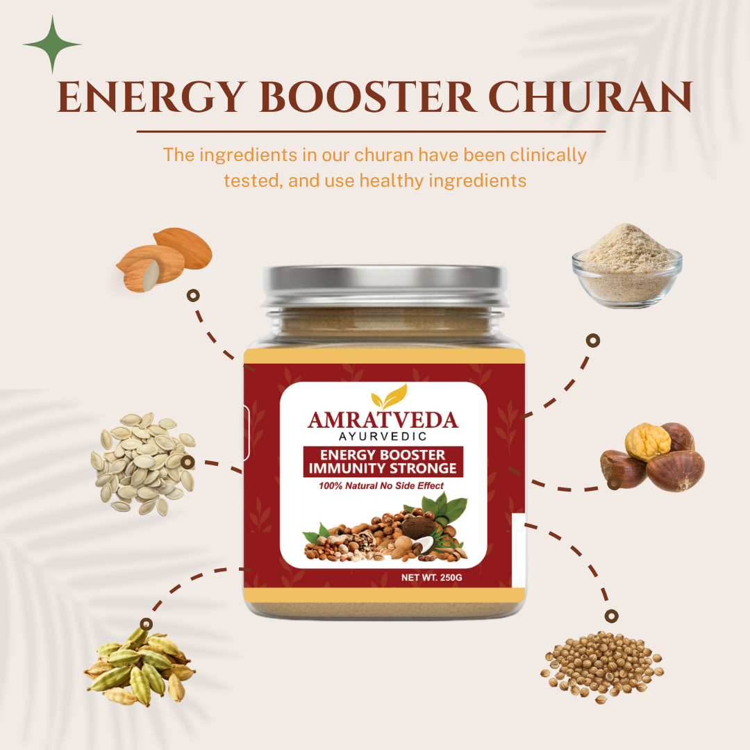 Fat Loss Churan (500g) + Energy Booster Immunity Strong Churan (250g)