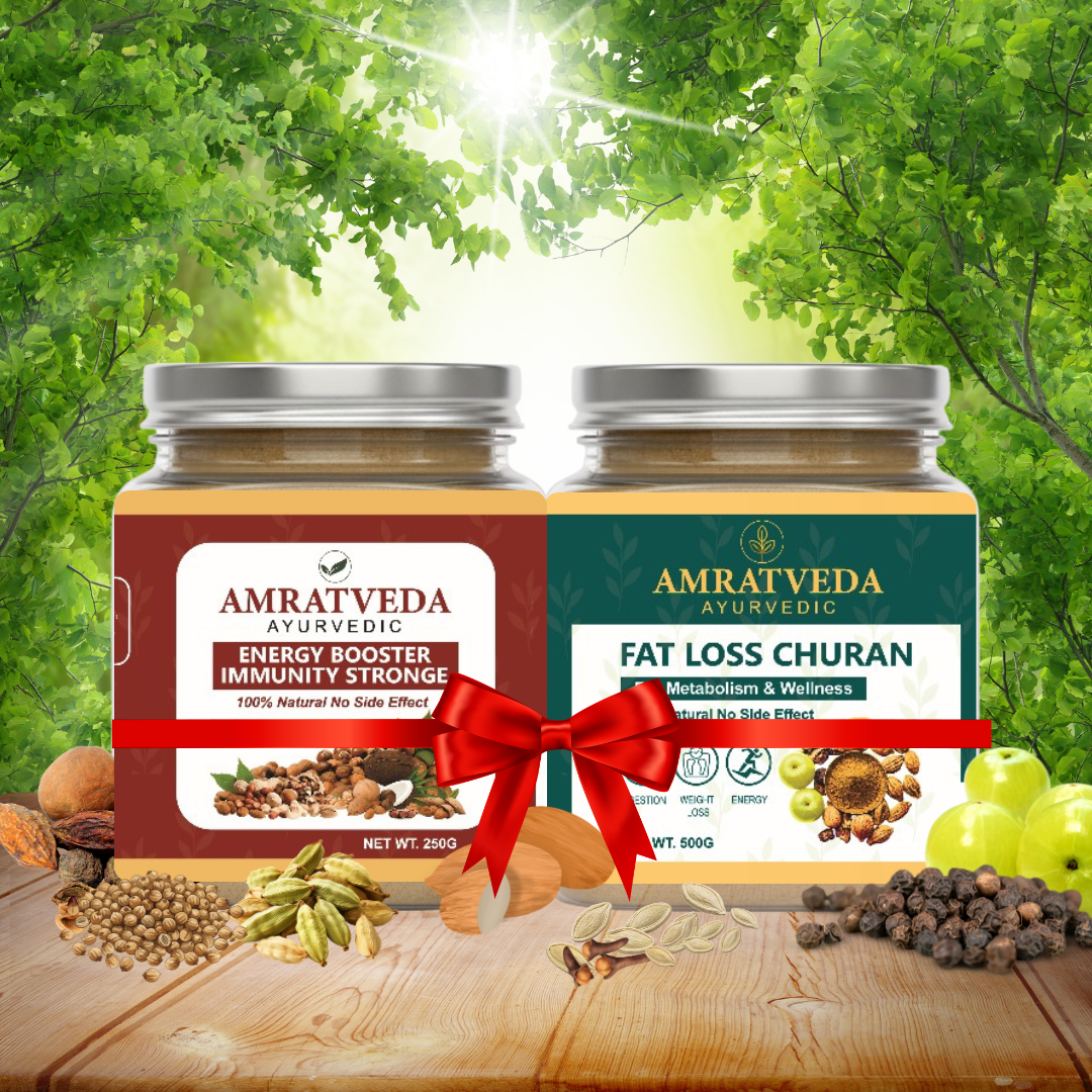 Fat Loss Churan (500g) + Energy Booster Immunity Strong Churan (250g)